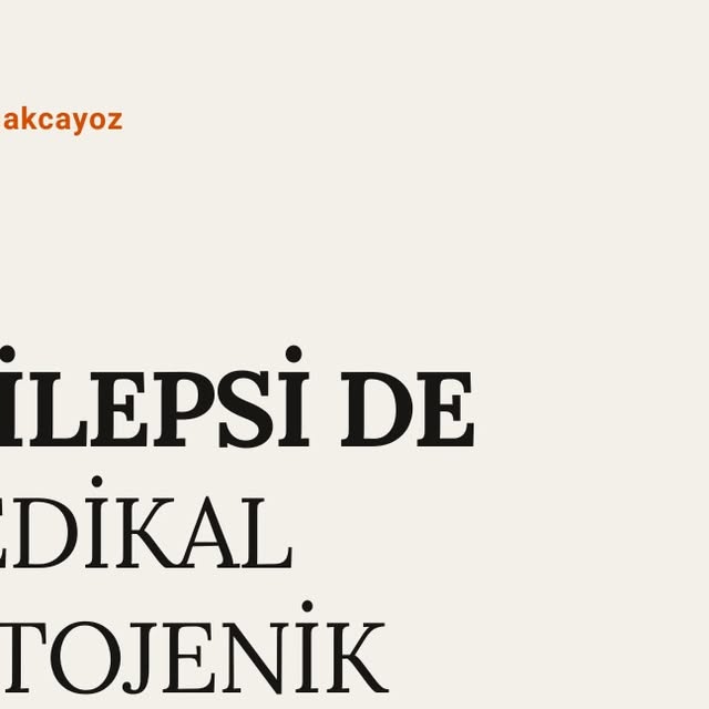 Medikal Ketojenik Diyet Bilgilendirme